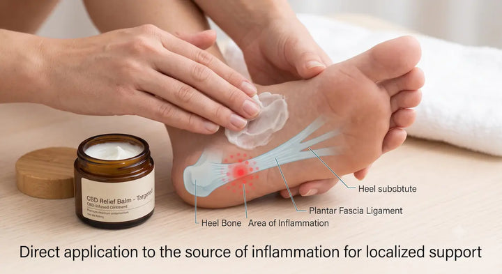 CBD for Plantar Fasciitis: Soothing First-Step Heel Pain